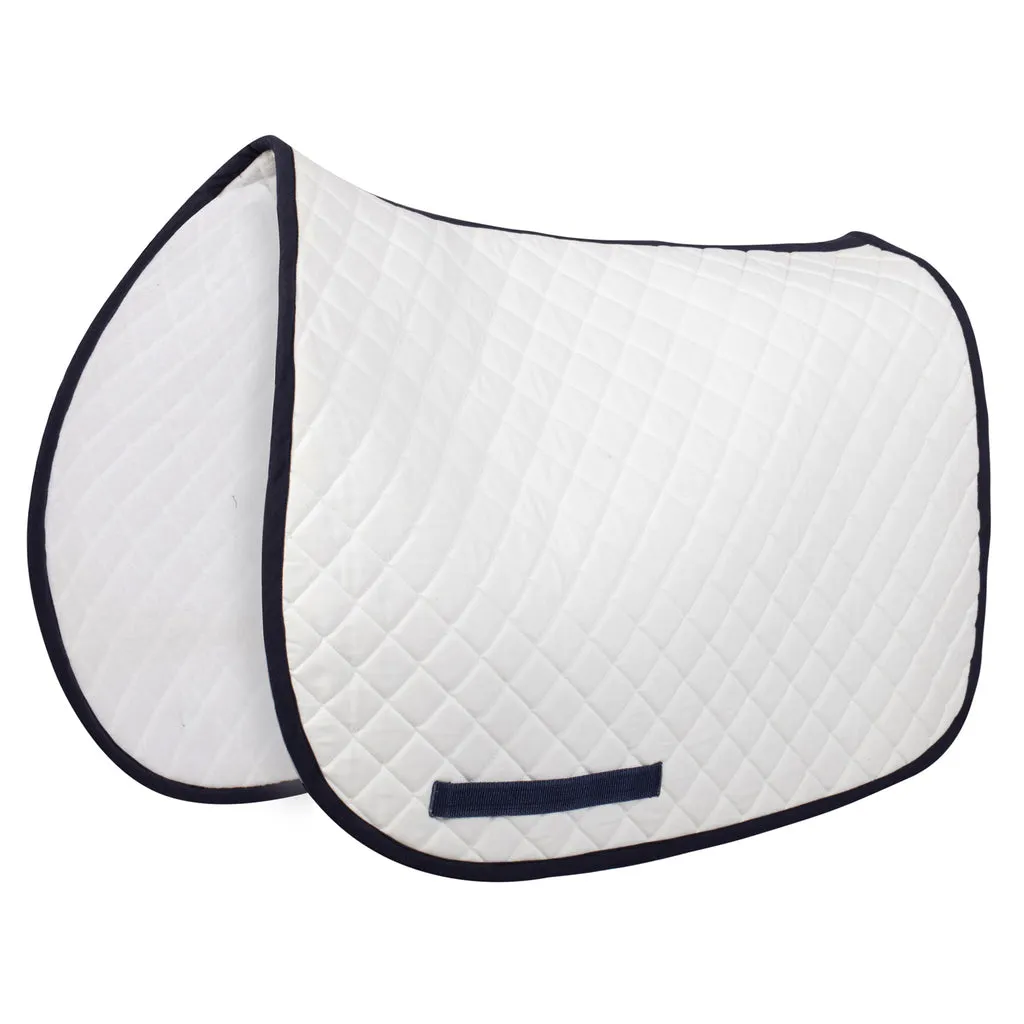 TuffRider Basic All Purpose zadeldek wit hunter