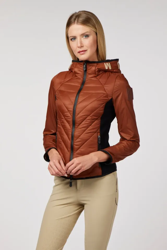 Vestrum Lumia jas dames ecopiuma capuchon