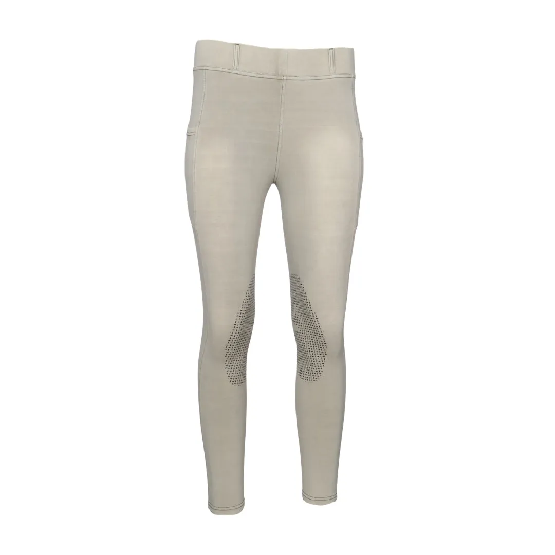 Equine Couture Soft Wash rijlegging zwart grip telefoonvak