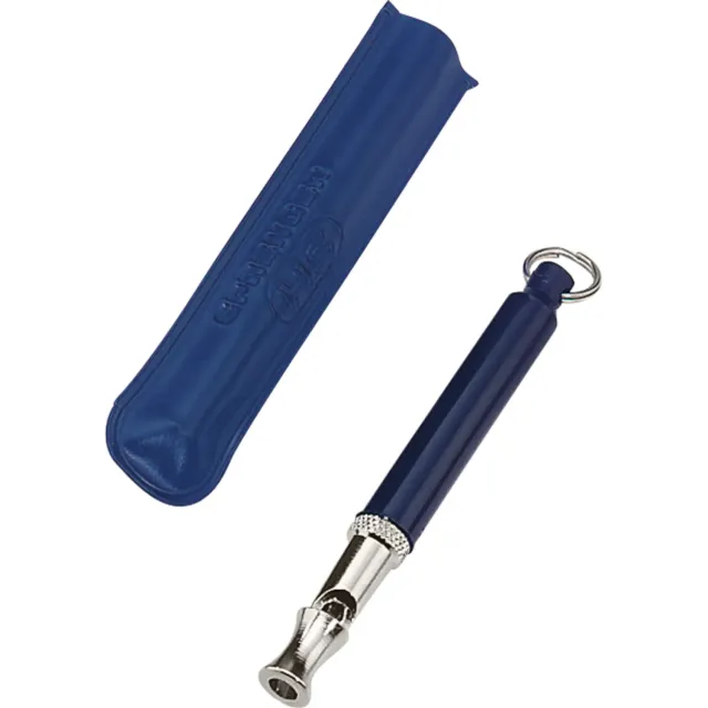 Herm Sprenger hondenfluit geruisloos met kunststof etui