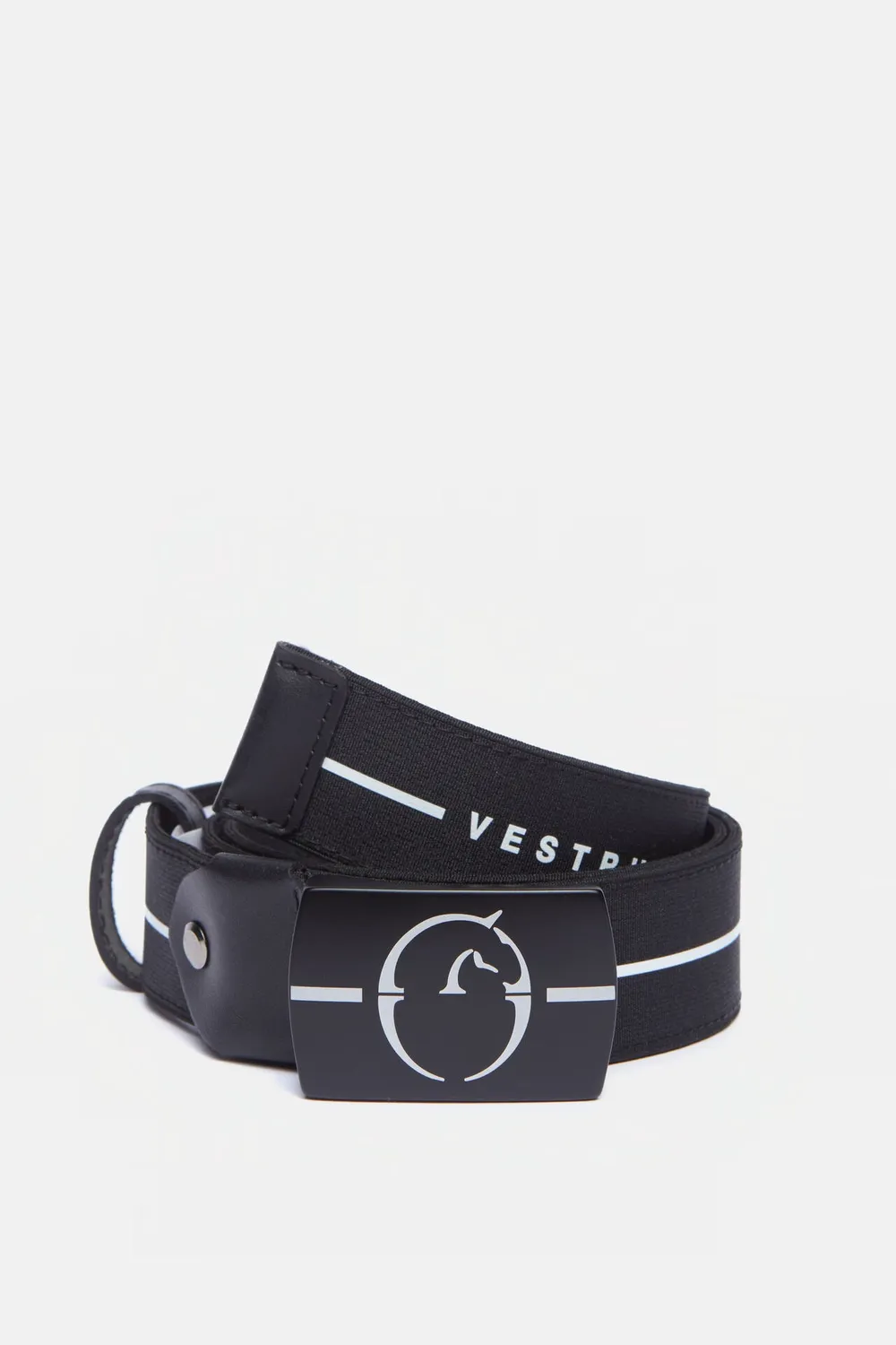 Vestrum Denno elastische riem met logo gesp