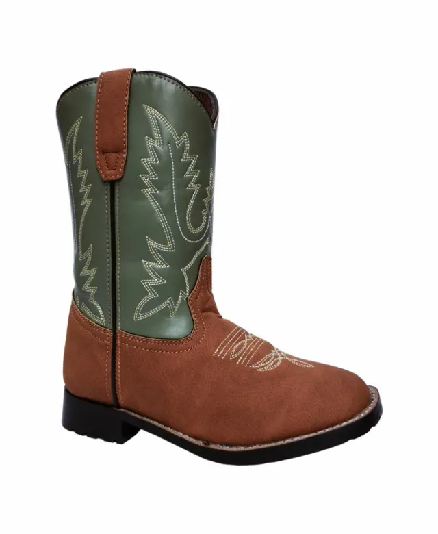 TuffRider Congaree Toddler Rounded Toe western laarzen tan