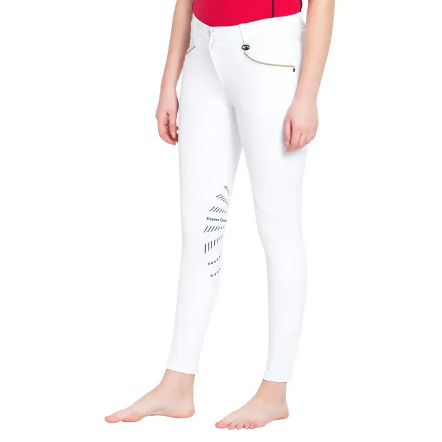 Equine Couture Lille Knie Patch rijbroek wit 34