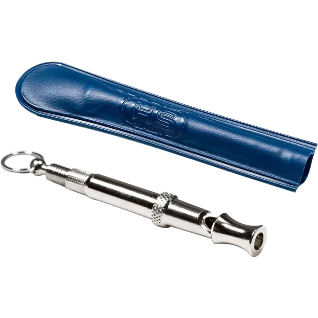 Herm Sprenger stille hondenfluit trainingsfluitje met etui