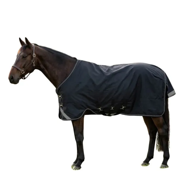 TuffRider 1200D Turnout weidedeken zwart 75 200g