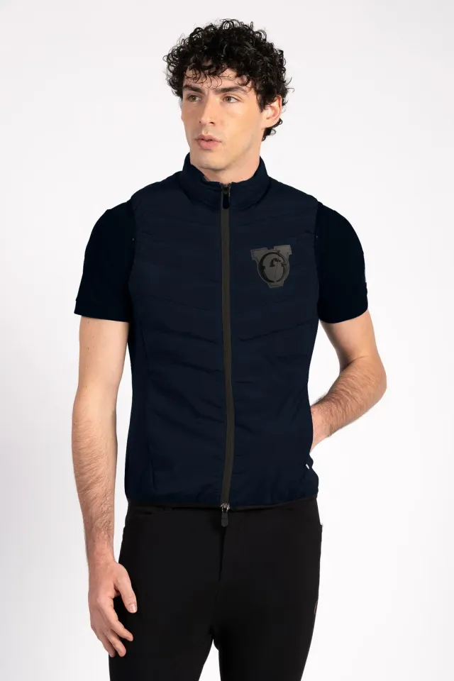 Vestrum Liverpool gilet heren diagonaal gewatteerd