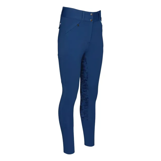 Dapplebay Toile full seat rijbroek navy XXS