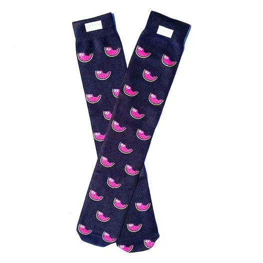 Lettia Watermelon bootsokken standaard watermeloen