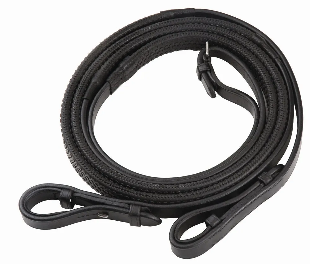 Henri de Rivel Advantage rubberen teugels havana horse
