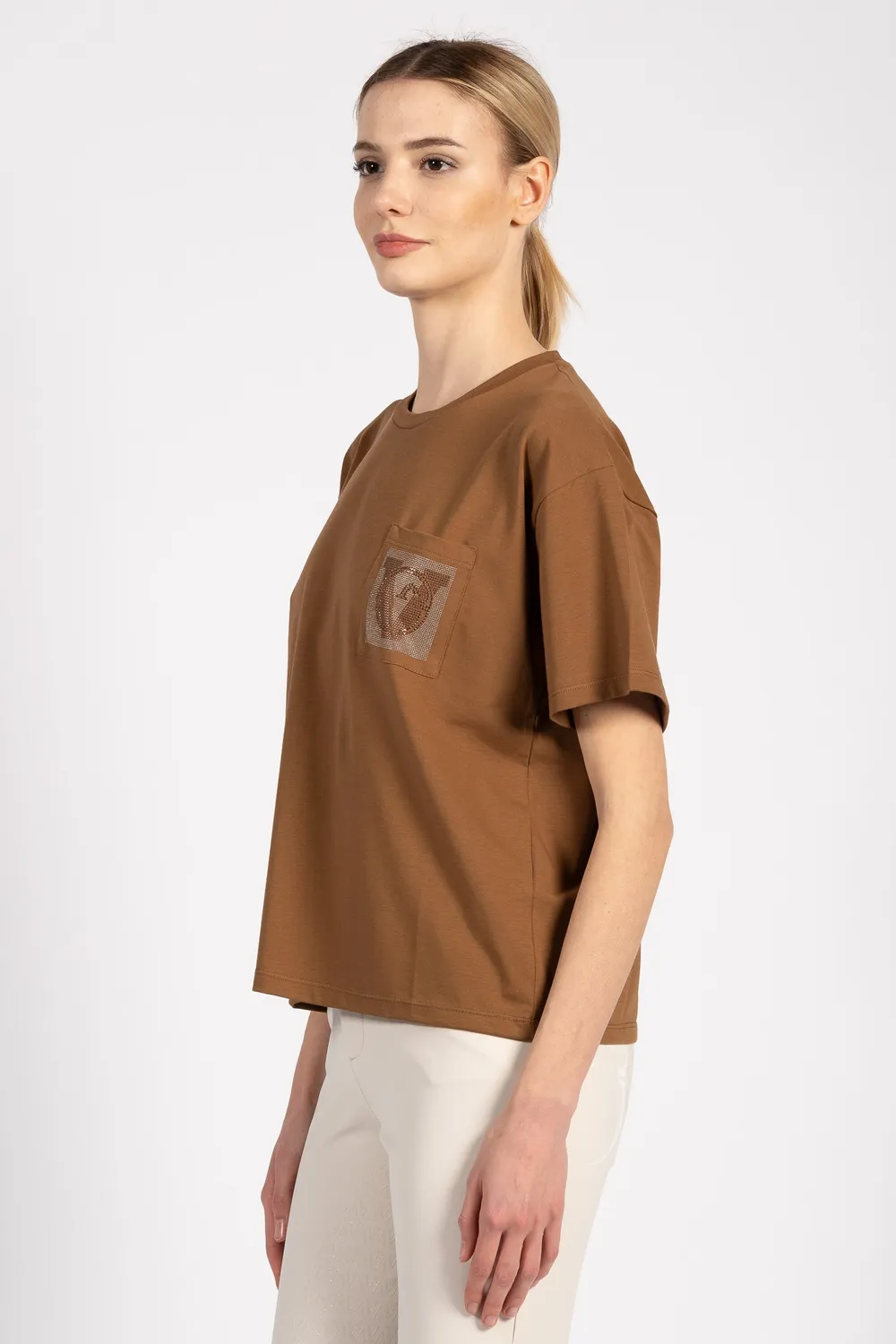 Vestrum Brasilia oversized T-shirt dames Corten katoen