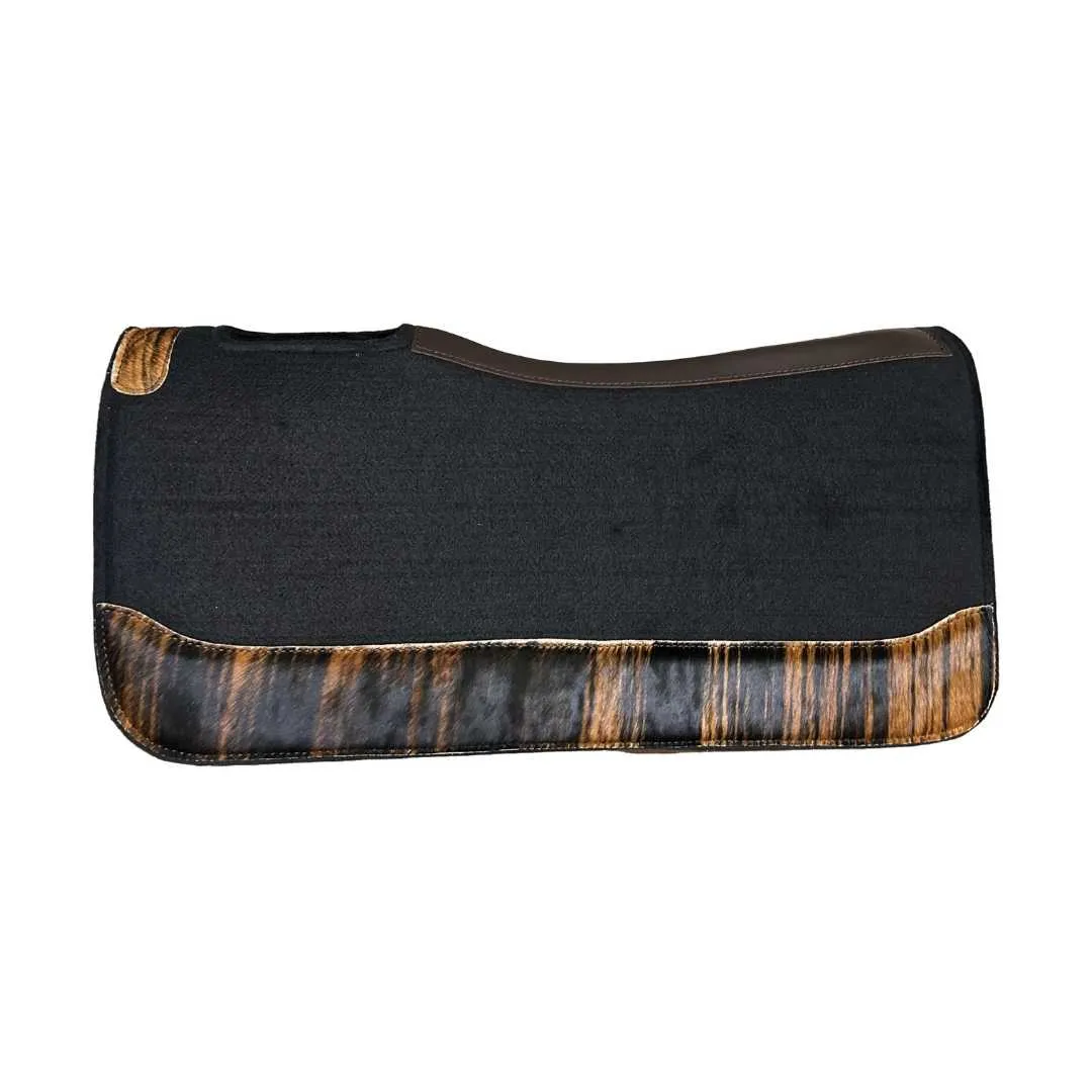 TuffRider Sovereign Stripe westernpad Zwart 32x32 vilt