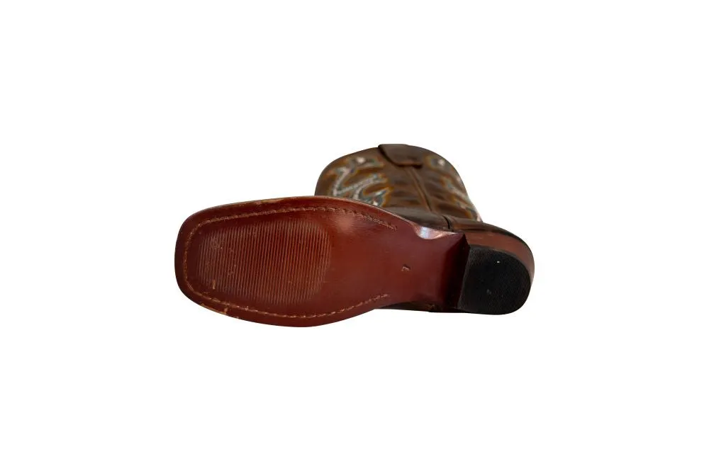 TuffRider Jenny dames westernlaarzen Bruin leer square