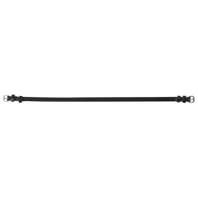 Henri de Rivel Throat Latch keelriem zwart oversize