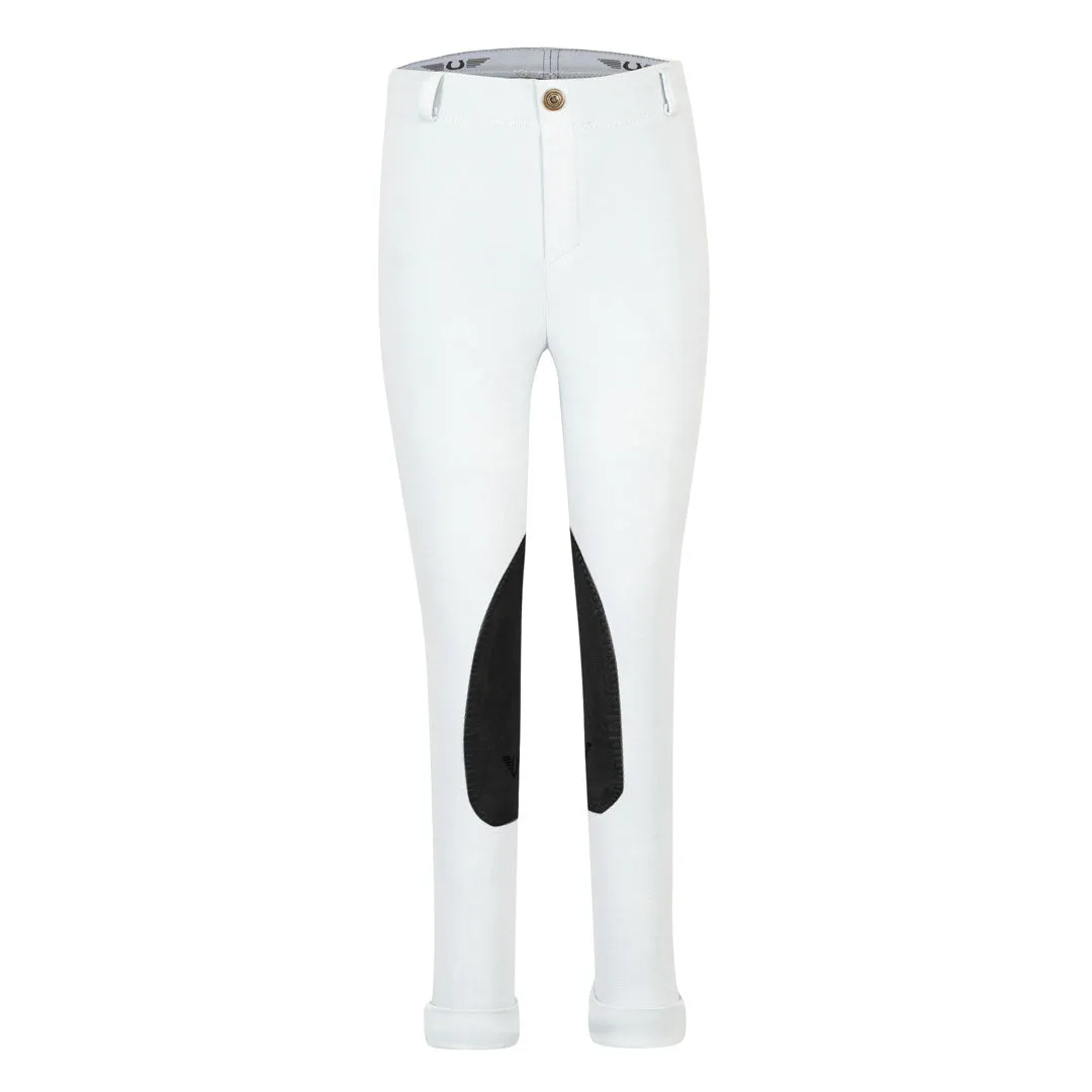 TuffRider Cotton Pull-On Kinder Jodhpur Paars katoen
