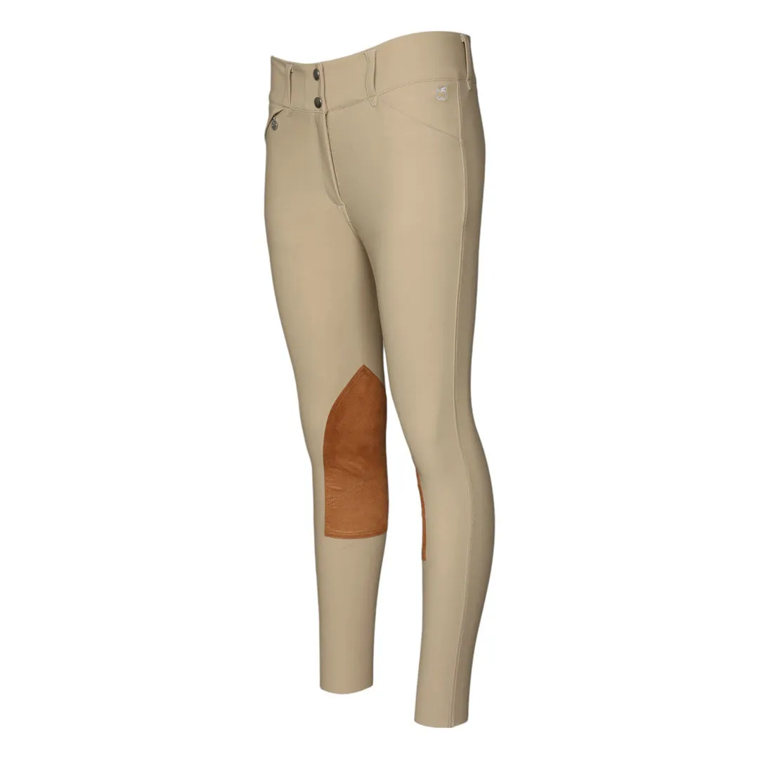 Dapplebay Sport Hunter rijbroek tan 36 compressie show