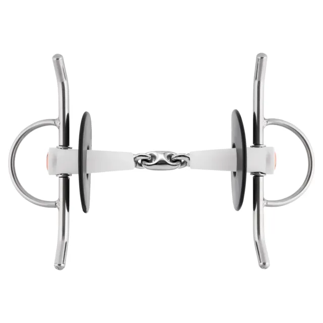 Herm Sprenger Nathe Kneveltrens bit 18mm 135mm dubbel
