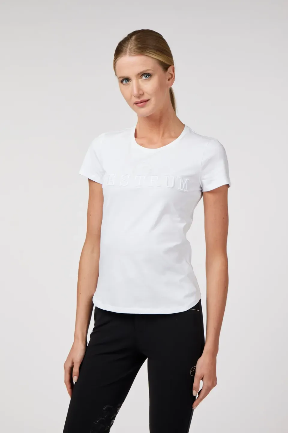 Vestrum Iglesias T-shirt dames katoen optisch wit