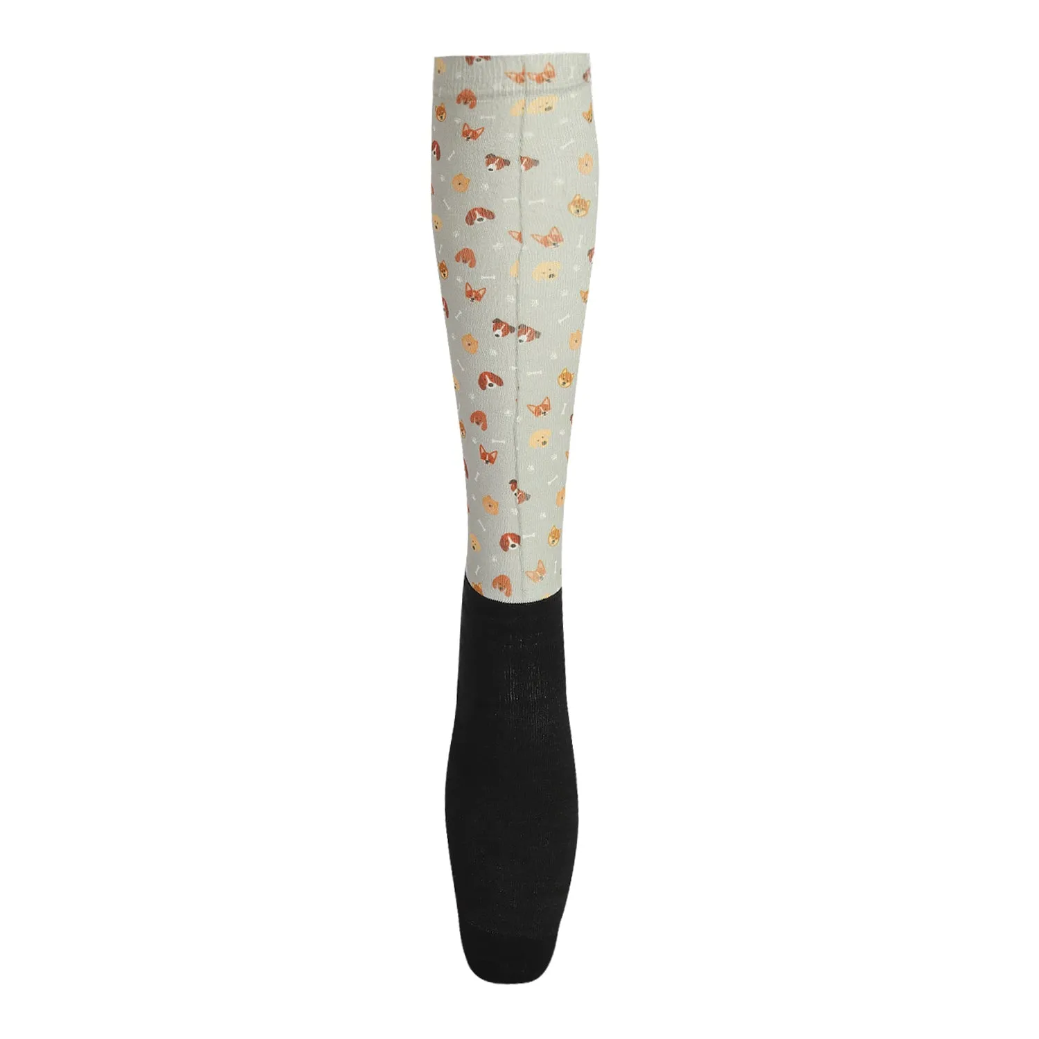 Equine Couture OTC kniehoge rijsokken print