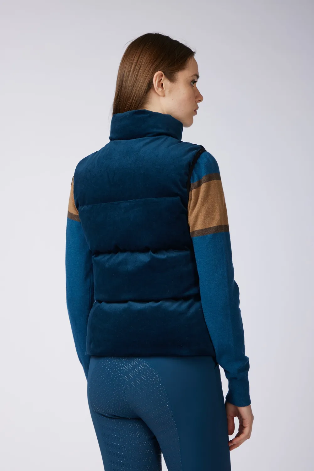 Vestrum Melk dames bodywarmer ribfluweel
