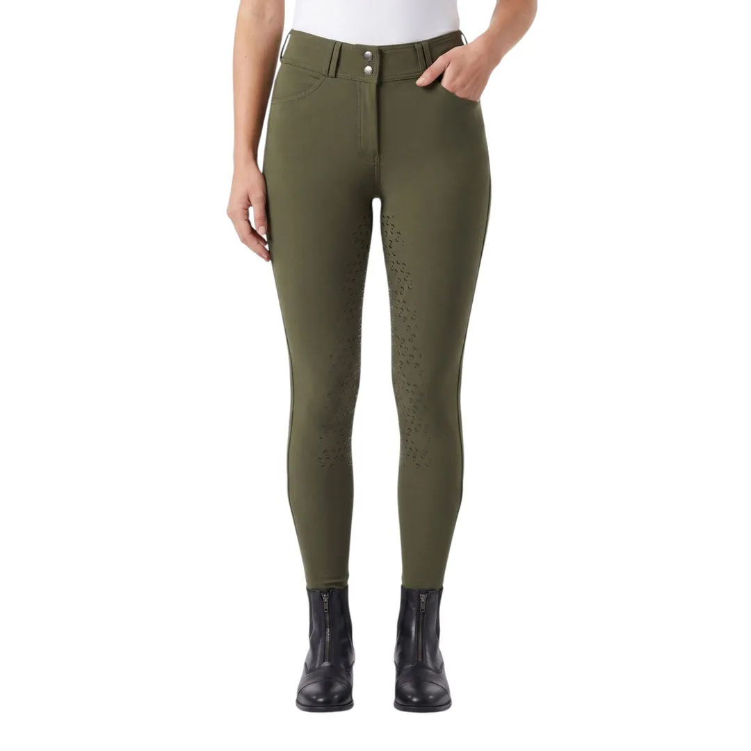 Equine Couture Dalton Tech Nova rijbroek zwart full seat grip