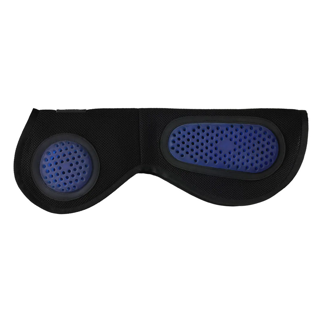 TuffRider GelX Airflow gelpad zwart M schokabsorberend