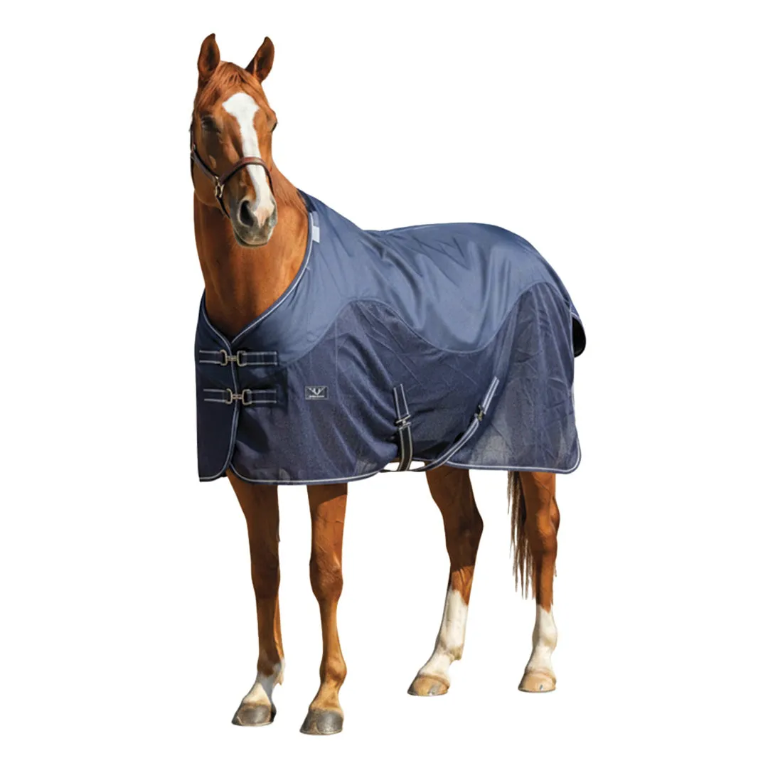 TuffRider Fusion vliegendeken navy 600D waterdicht