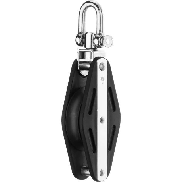 Herm Sprenger glijblok 14 mm enkel met wervel en hondsvot