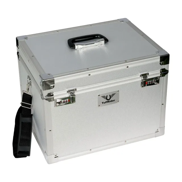 TuffRider Aluminium poetskoffer zilver 40 cm met slot