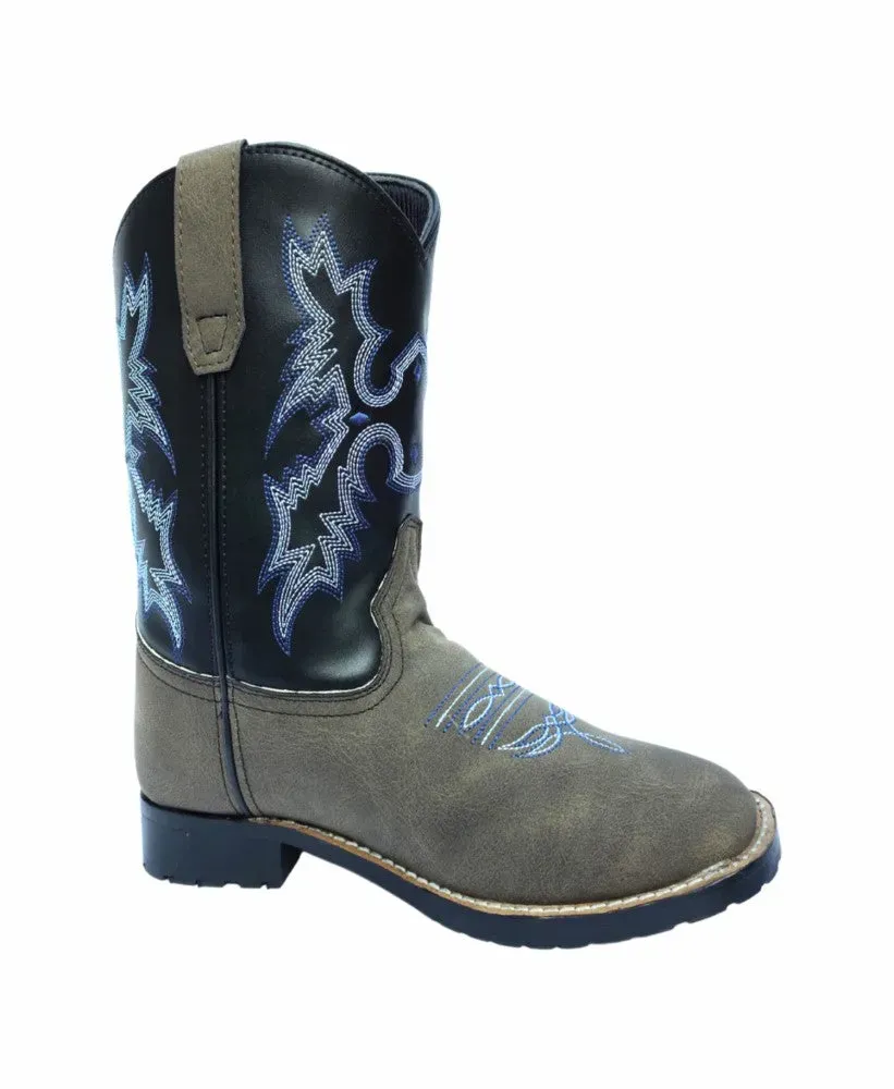 TuffRider Canyonlands kinder westernlaarzen zwart bruin