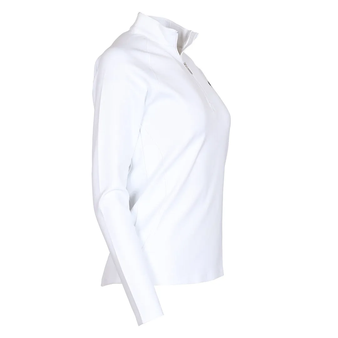 Equine Couture Winter Show Shirt wedstrijdshirt wit stretch