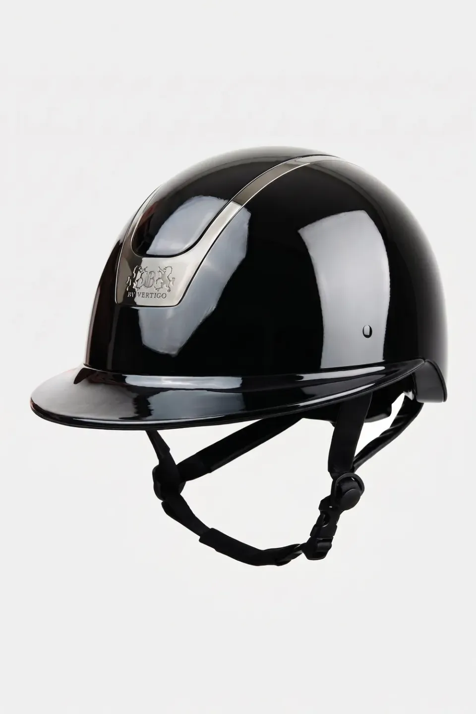 Horze Zenith Gloss cap zwart 52-54 glans