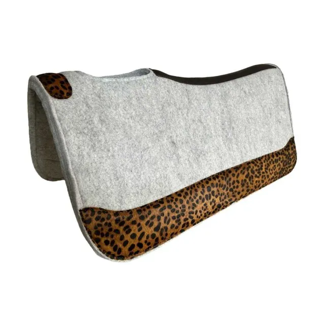 TuffRider Wildcat westernpad vilt 32x32 grijs 1 inch