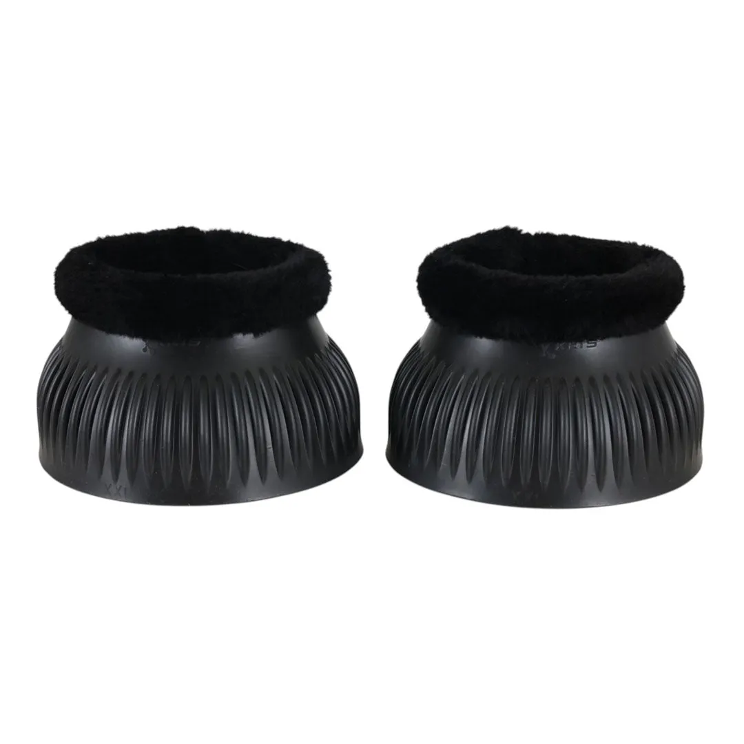 TuffRider Ribbed springschoenen fleece zwart