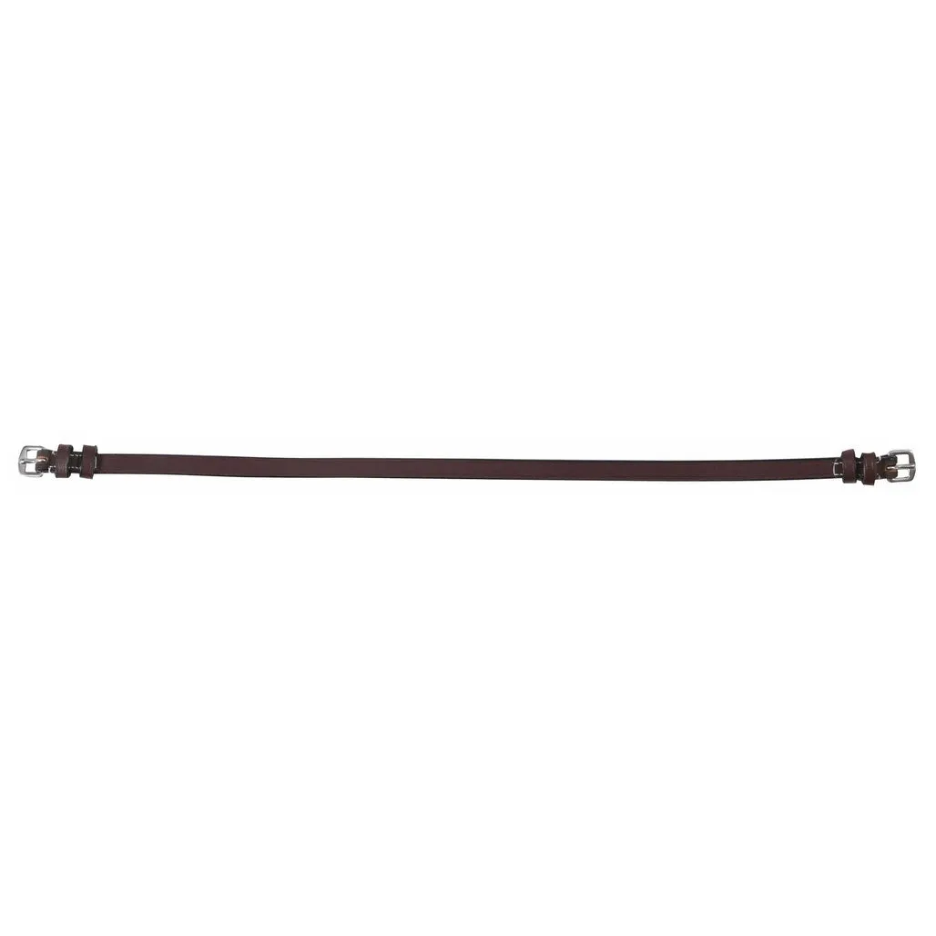 Henri de Rivel Throat Latch keelriem zwart oversize