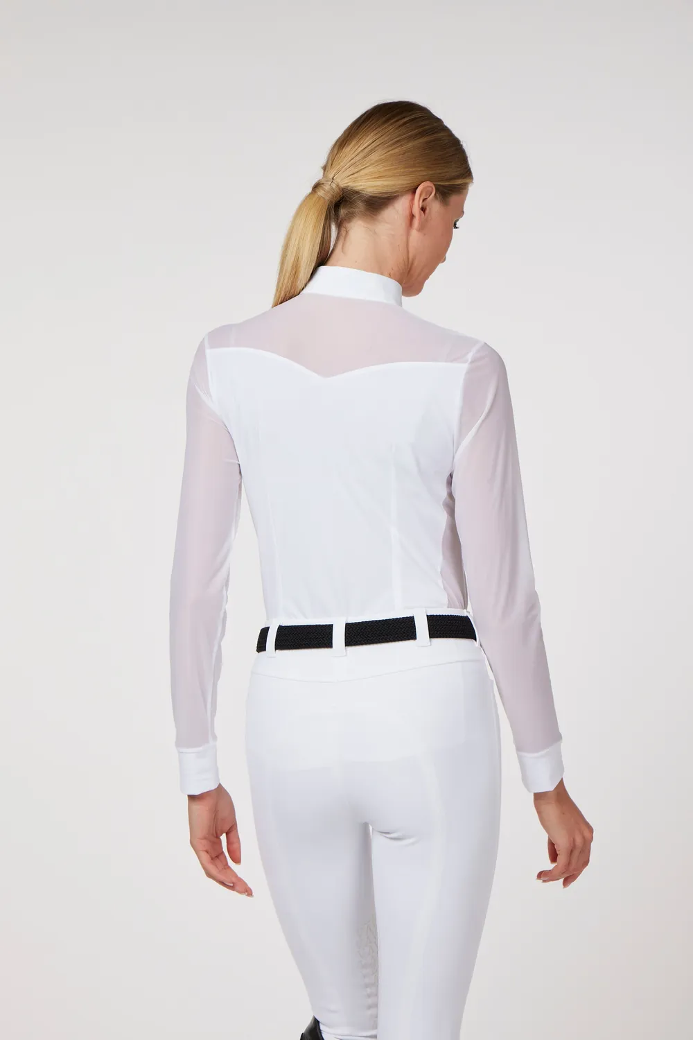 Vestrum Sabaudia wedstrijdshirt dames wit lange mouw