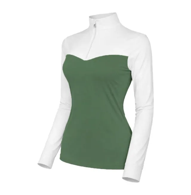 JPC Equestrian Dapplebay Lady 1/4 Zip showtop rozemarijn