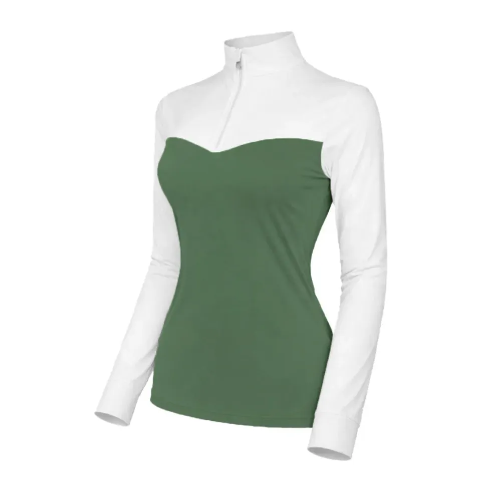 JPC Equestrian Dapplebay Lady 1/4 Zip showtop rozemarijn