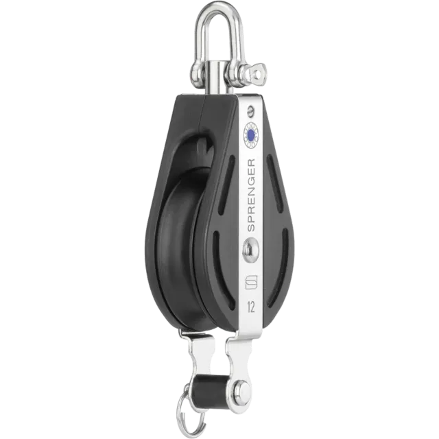 Herm Sprenger S-Block 12 mm blok naaldlager met wartel