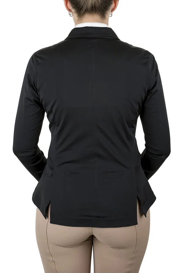 Equine Couture Ultra Light wedstrijdjasje zwart licht