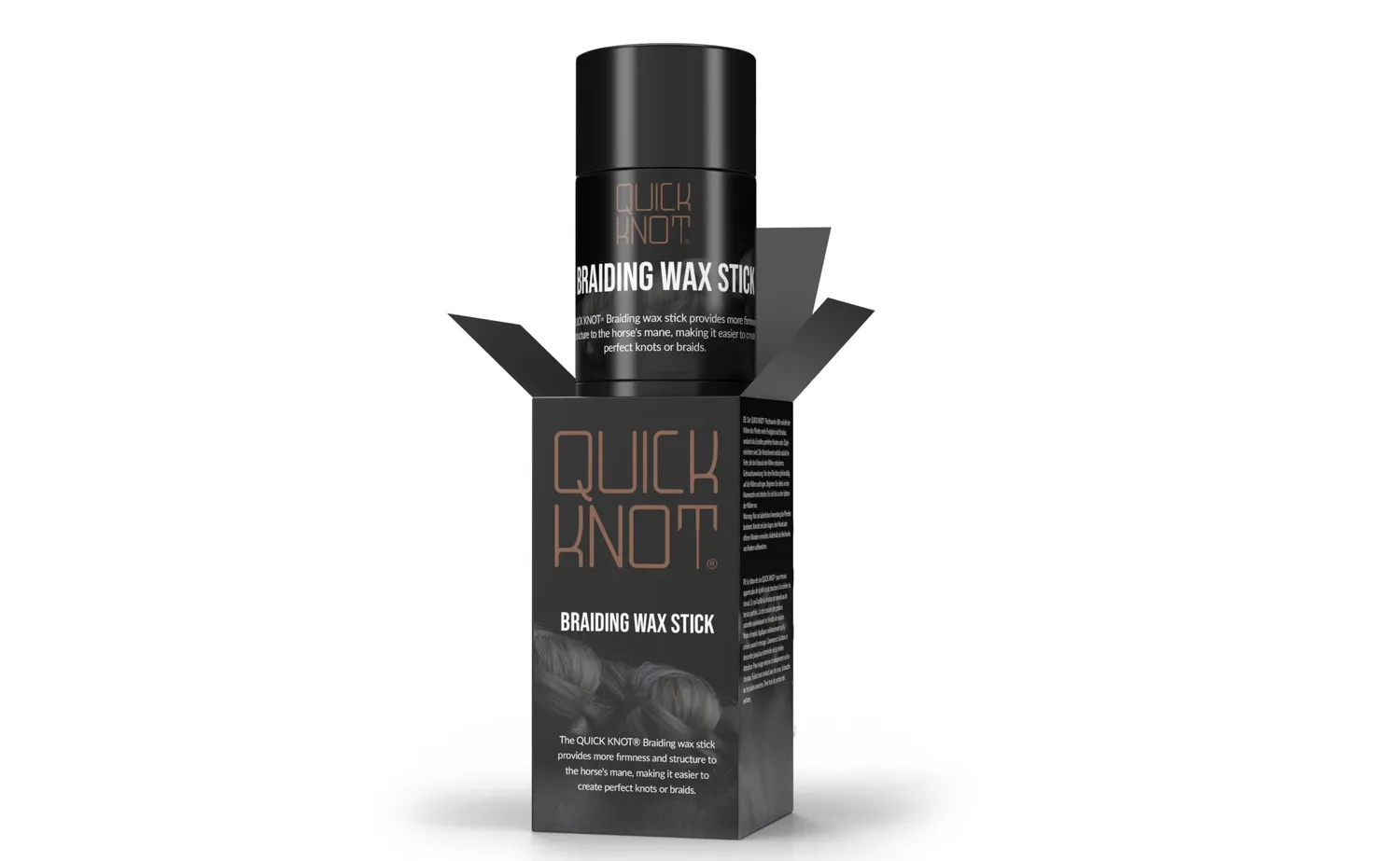Quick Knot Wax Stick vlechtwax manen invlechten 1 stick