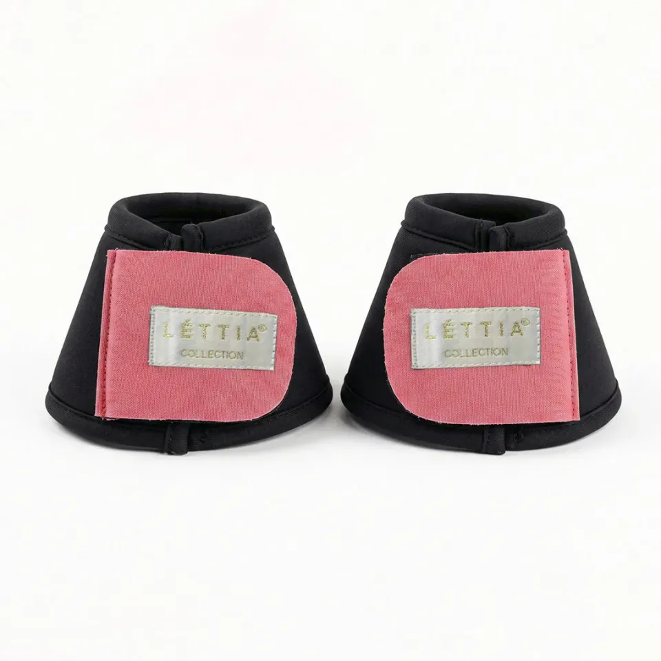 Lettia Shadow springschoenen zwart hoefbescherming