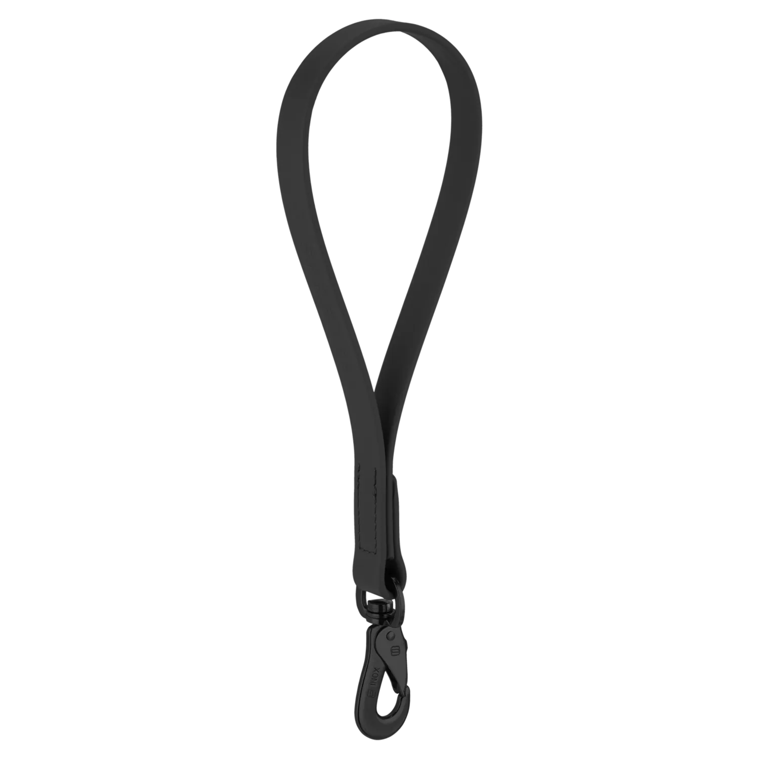 Herm Sprenger BioThane 59112 korte hondenriem 19 mm zwart