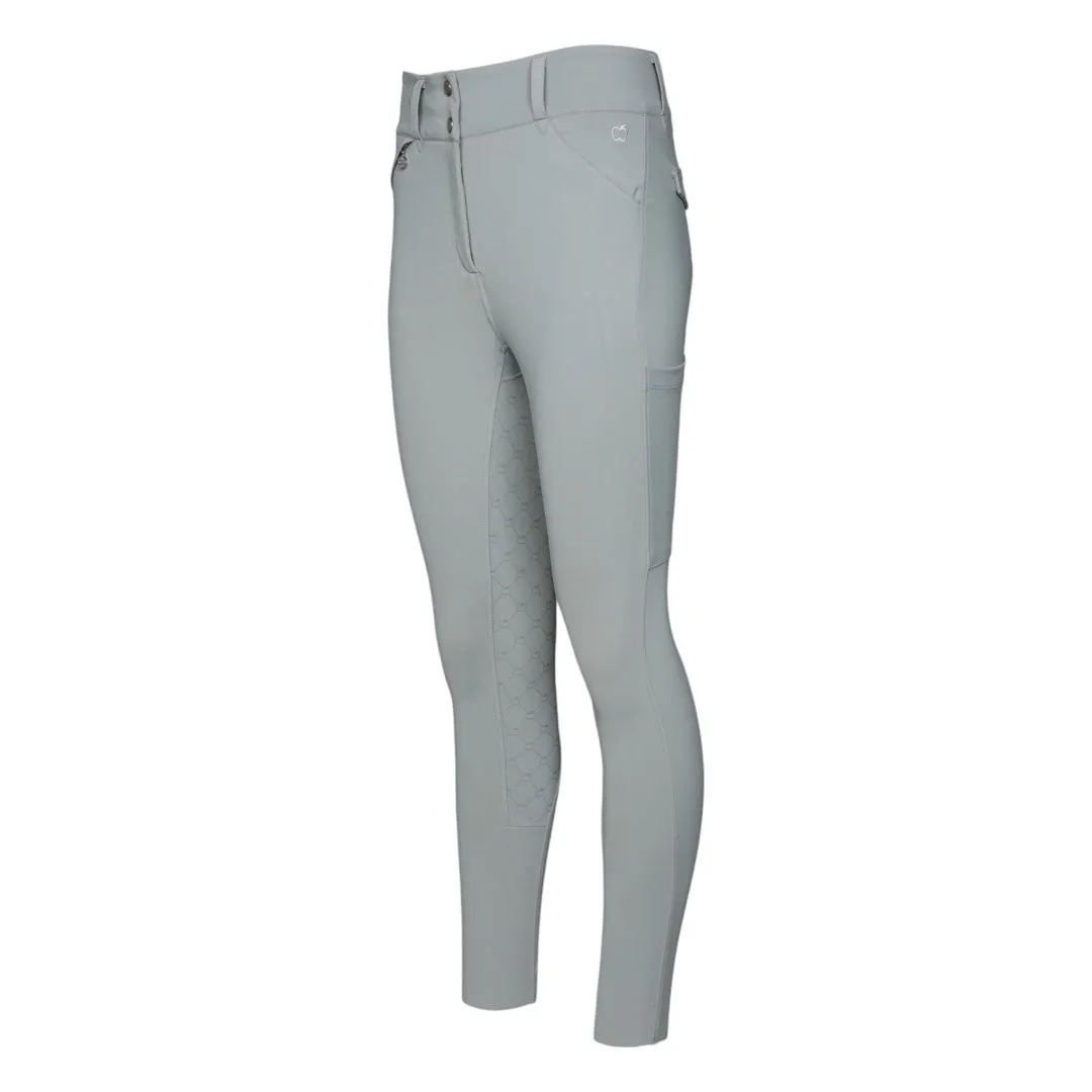 Dapplebay Compression rijbroek Grijs full seat XXS-3XL