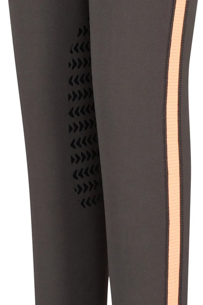 TuffRider Ventilated rijlegging Kinders Charcoal