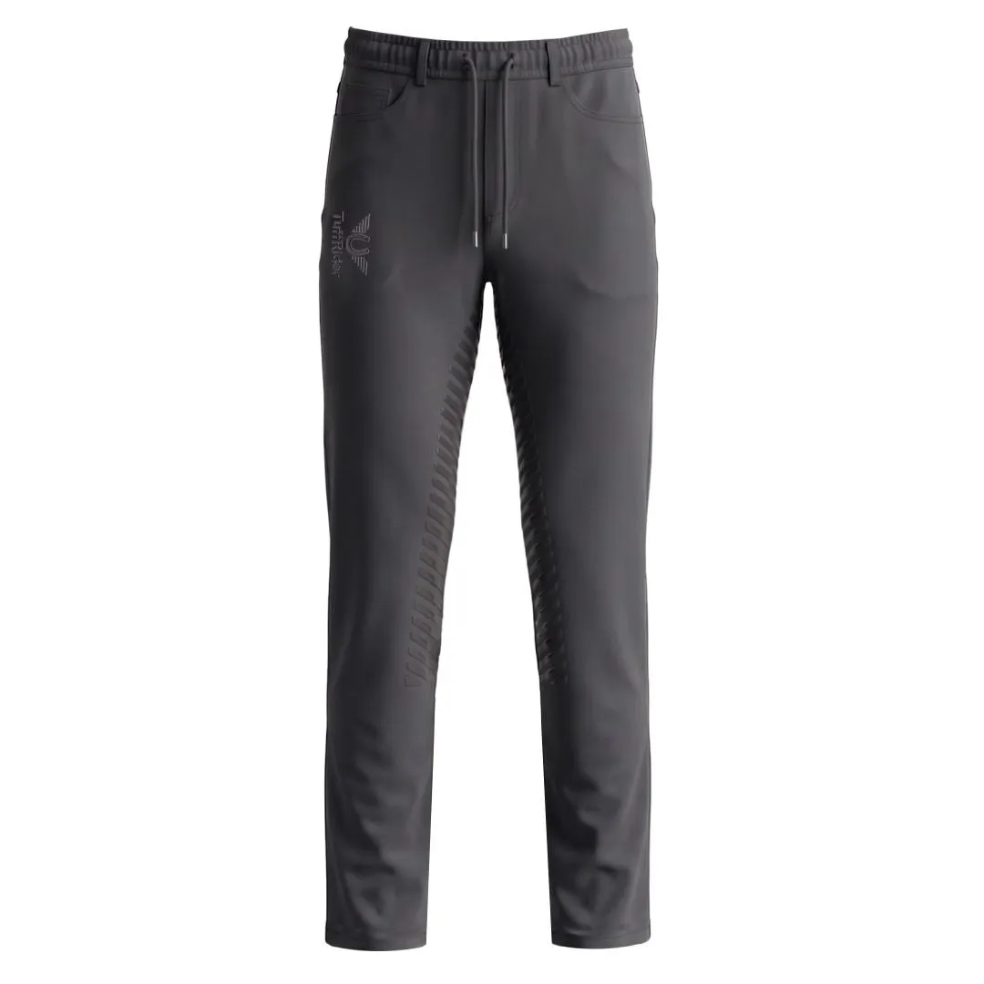 TuffRider Collegiate polobroek heren siliconen knie