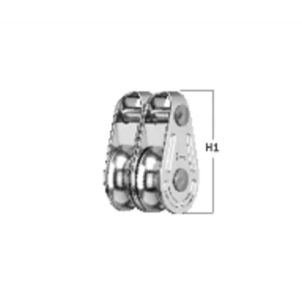 Herm Sprenger Super Mini blok dubbel 6 mm 2 rollen draad