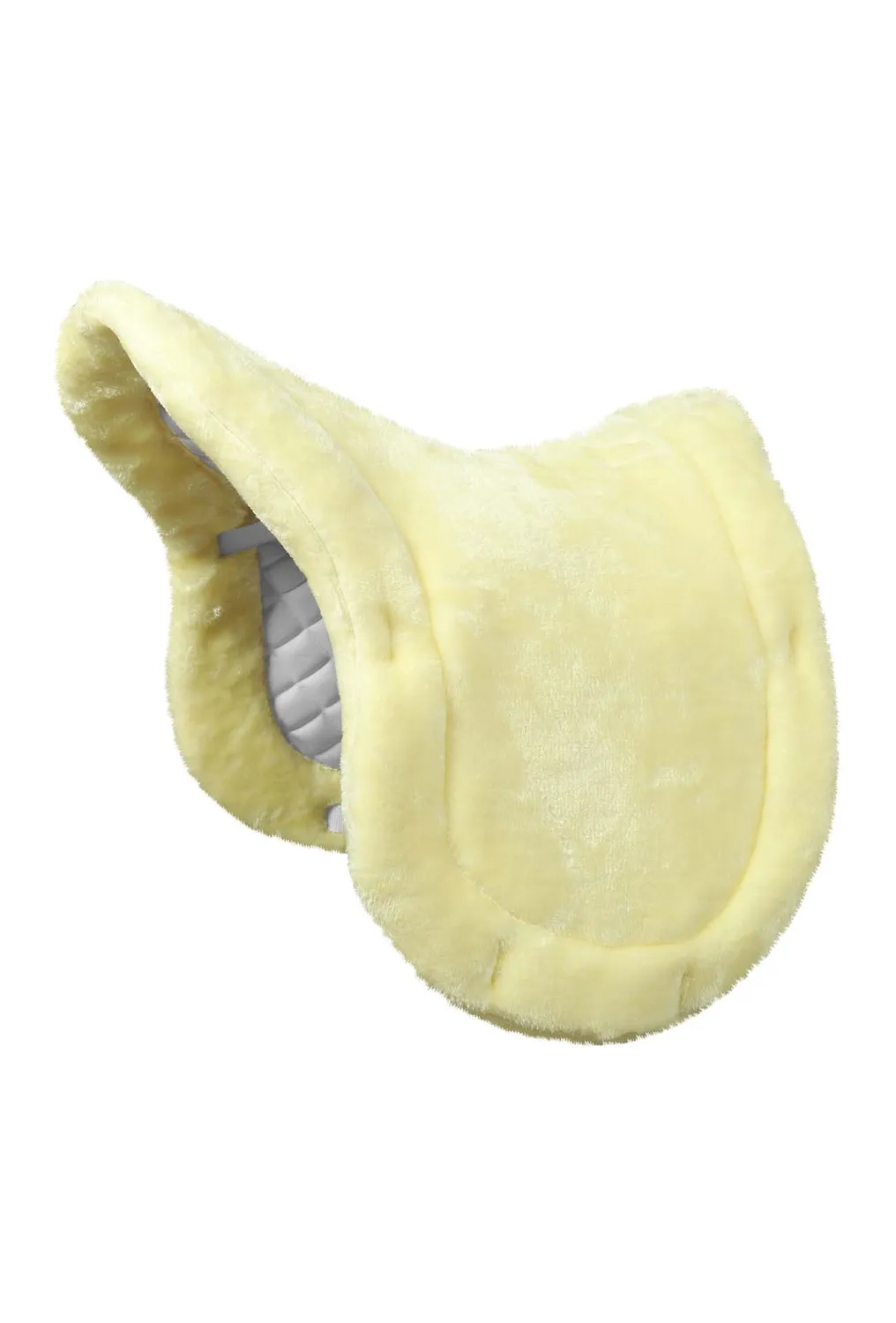 TuffRider Sherpa Fleece zadeldek wit gevoerd STD