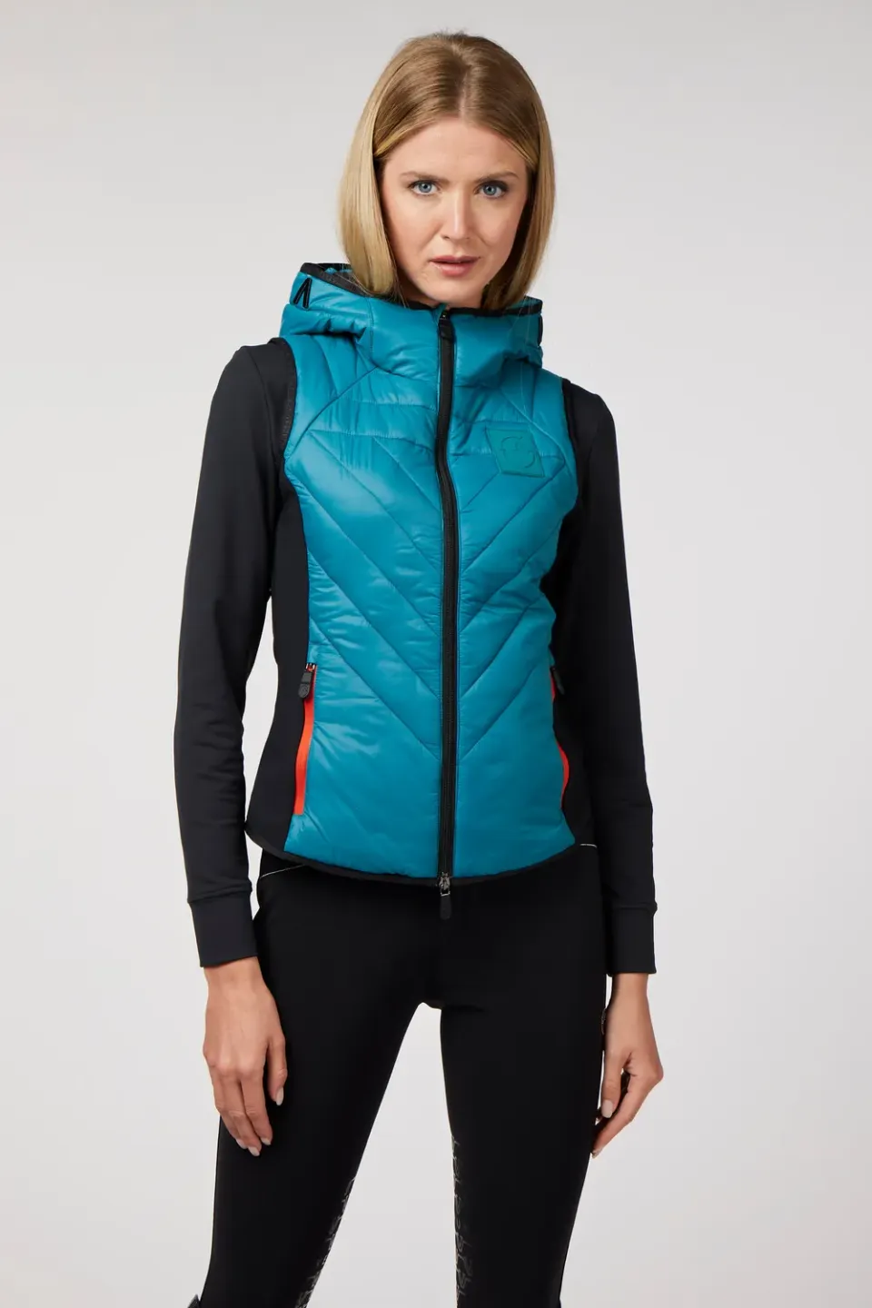 Vestrum Siracusa bodywarmer dames met capuchon waterafstotend