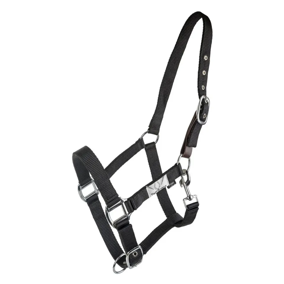 TuffRider Breakaway halster nylon zwart veiligheid