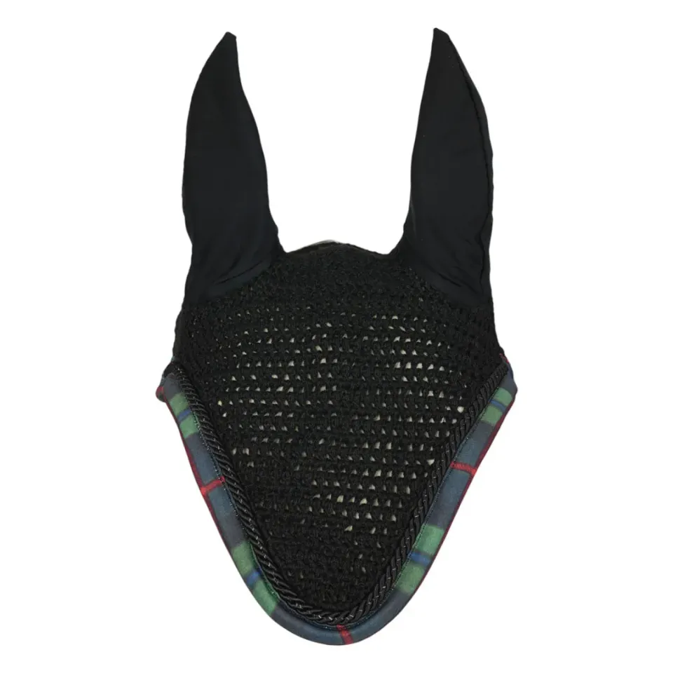 Dapplebay Holiday Plaid vliegenmuts pony groen geruit